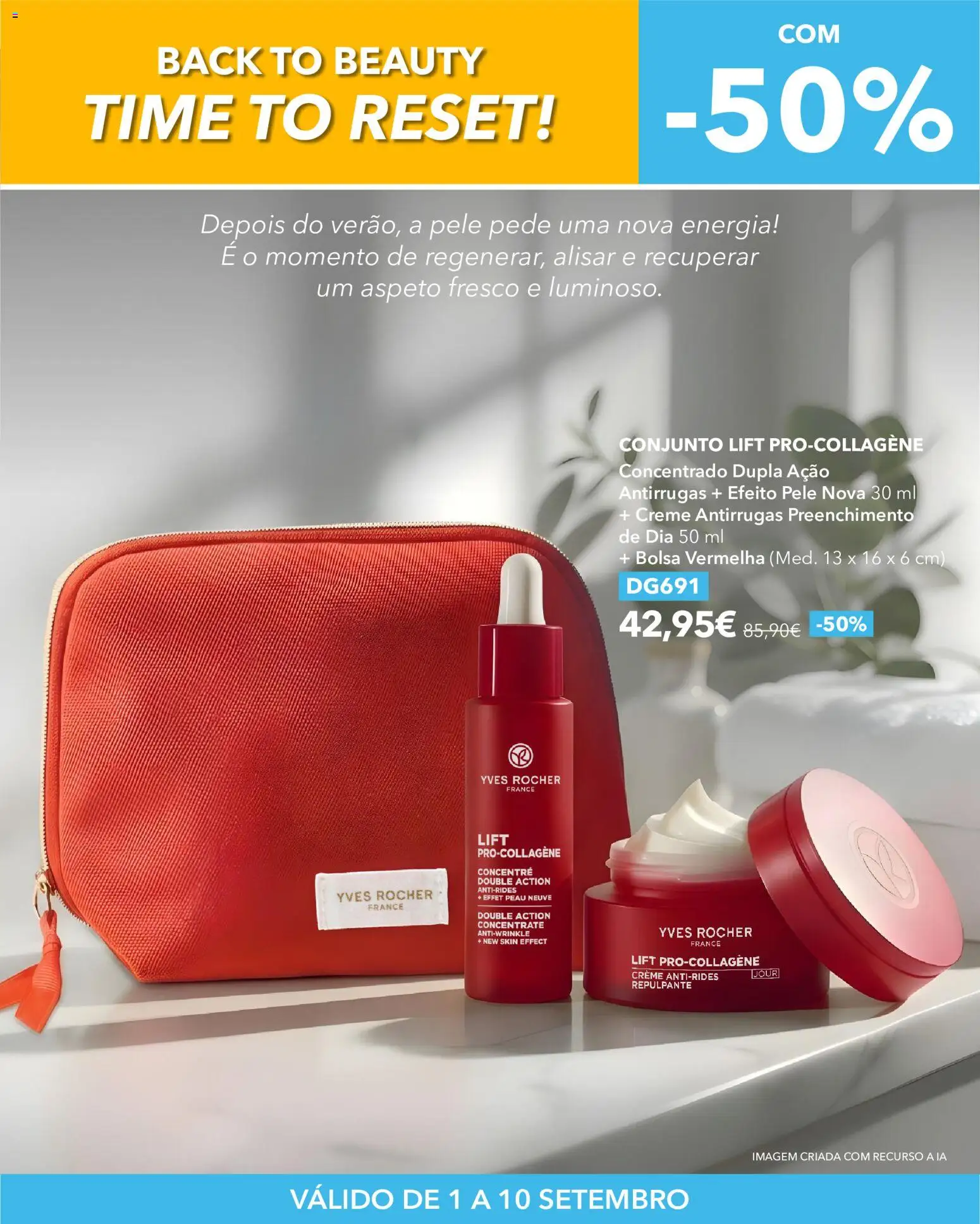 Yves Rocher - Back to beauty │ válido de 01/09/2026 | Página: 8 | Produtos: Bolsa, Creme