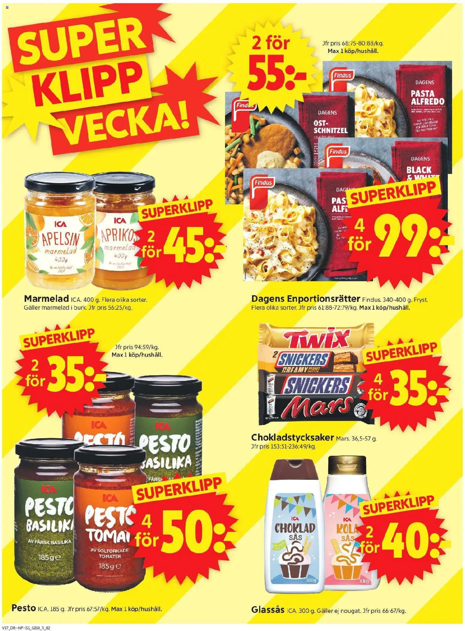 ICA Supermarket reklamblad aktuell från 07/09/2026 | Sida: 2