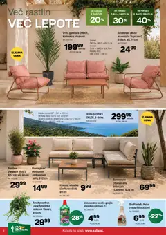 Kalia katalog akcije – veljaven od 06.07.2026 | Stran: 6 | Izdelki: Vrtna garnitura, Mizica, Dvosed, Sedezna garnitura
