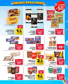 Vista previa Carrefour Market folleto válido desde el 24/09/2026 | Página: 19 | Productos: Leche, Lindt, Crema, Donuts