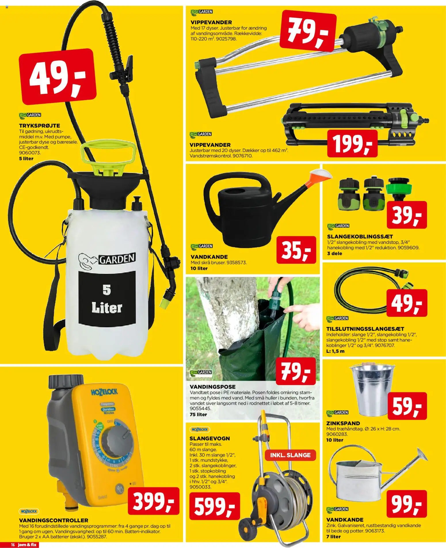 Jem & fix tilbudsavis – gyldig fra 10.05.2026 | Side: 16 | Produkter: Batterier