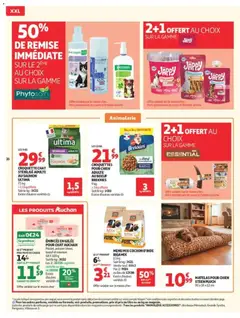 Auchan - Prévisualisation de MATELAS POUR CHIEN STEEN PLUCH, MATELAS POUR CHIEN STEEN PLUCH 90 x 58 x 12 cm valide à partir de 18/08/2026 | Page: 16