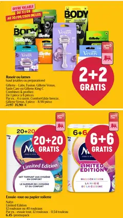 Delhaize folder semaine 39 - Voorbeeld van een folder van Delhaize, geldig van 17/09/2026 | Pagina: 31 | Producten: La, Papier