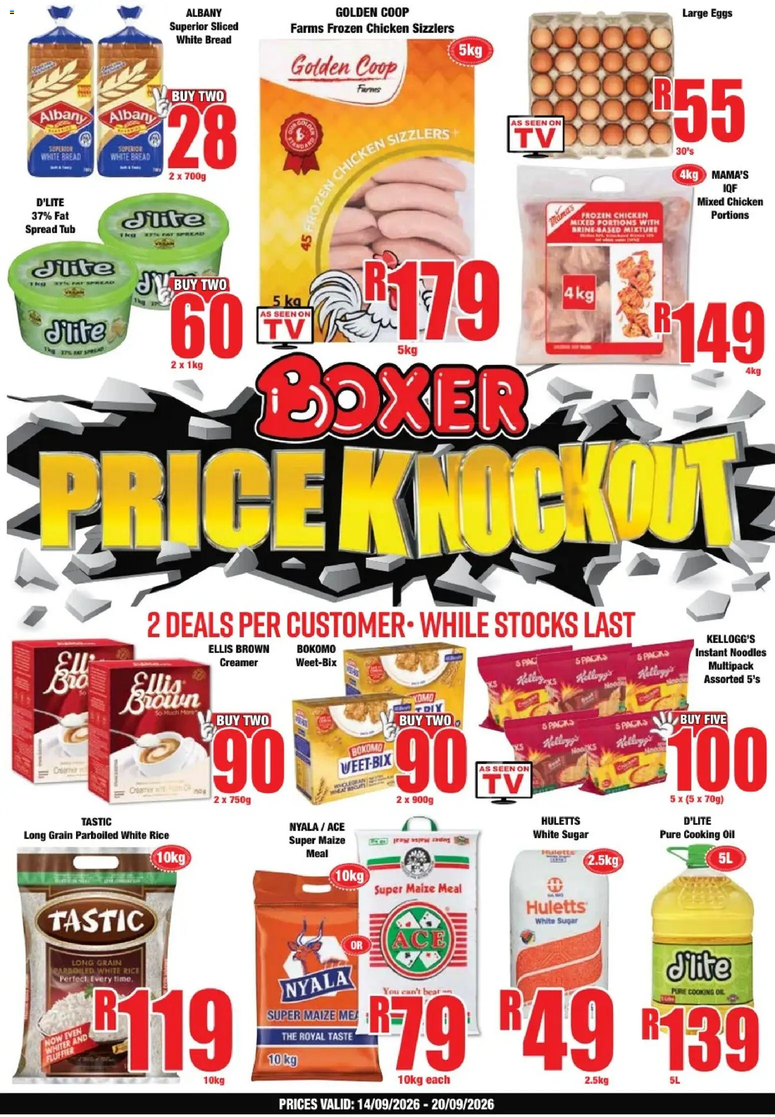 New Boxer catalogue – valid from 14/09/2026 | Page: 1