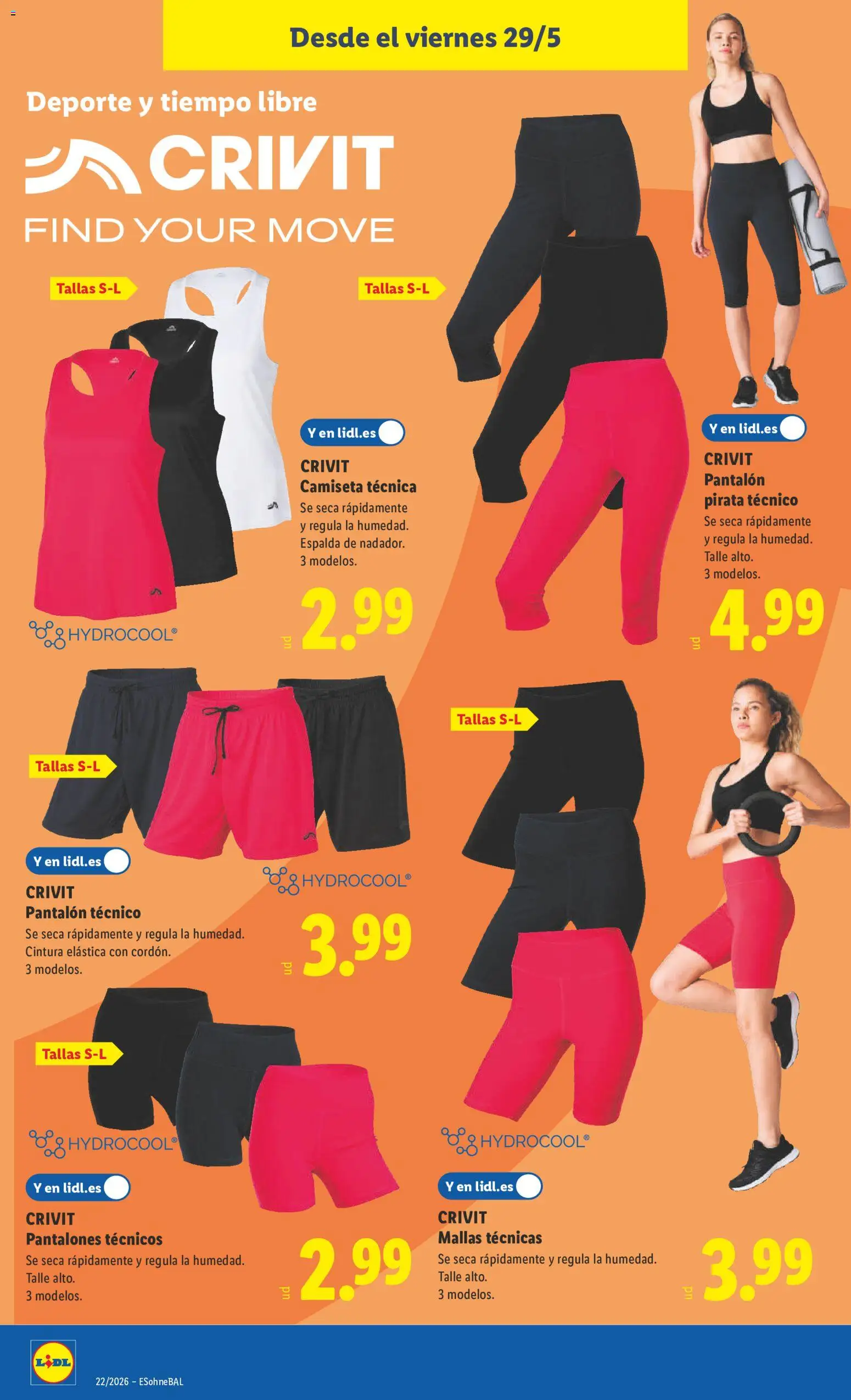 Lidl folleto de bazar │ válido desde el 25.05.2026 | Página: 28 | Productos: Pantalones