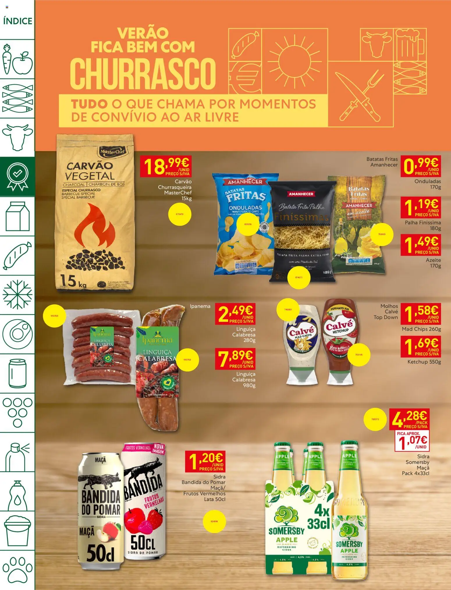 Recheio folheto Madeira │ válido de 30/06/2026 | Página: 8 | Produtos: Azeite, Batata frita, Maça, Ketchup
