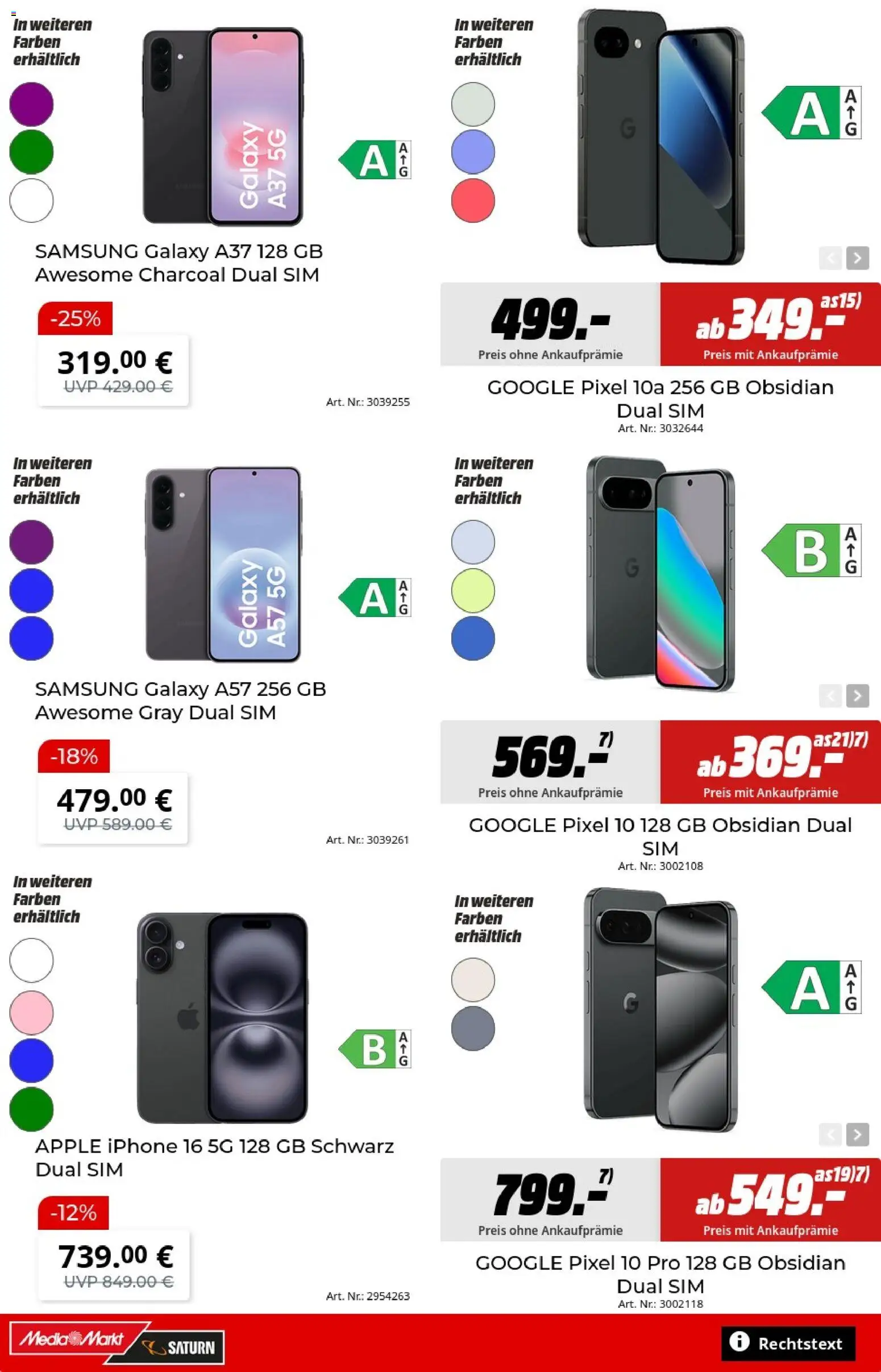 Media Markt Prospekt – gültig ab 11.06.2026 | Seite: 9 | Produkte: Samsung, Iphone, Apple