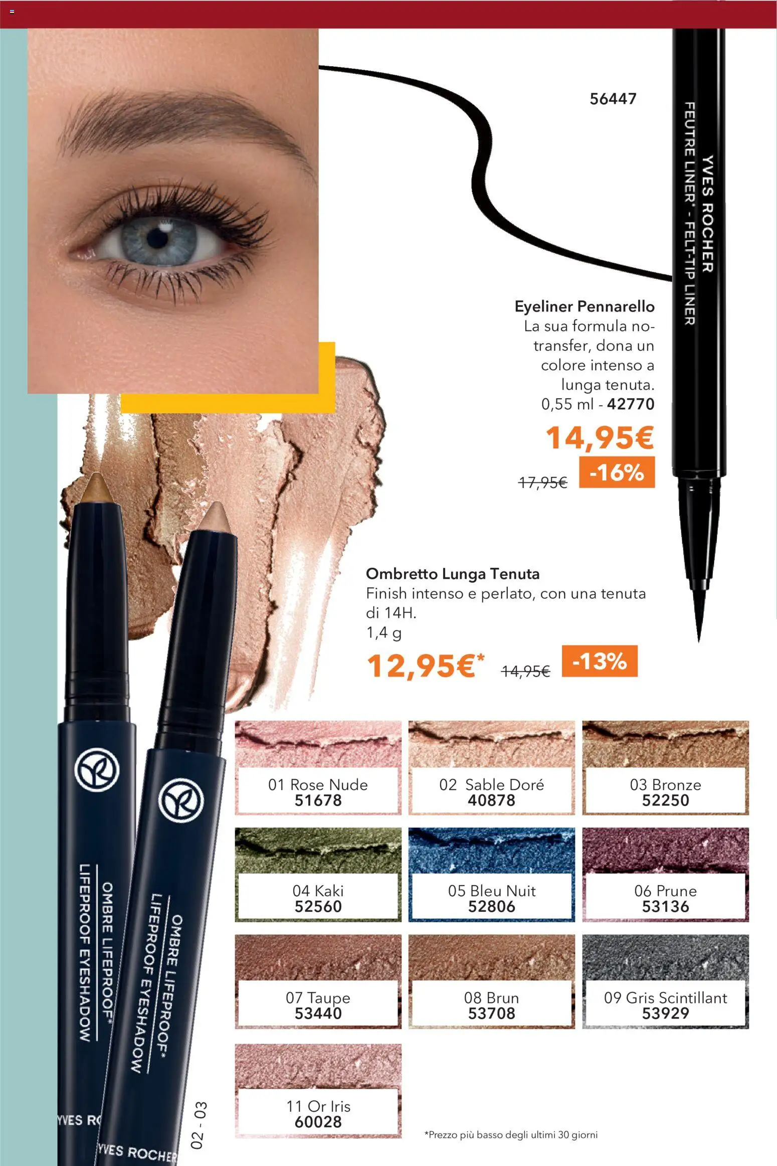 Volantino Yves Rocher del 31/07/2026 | Pagina: 70
