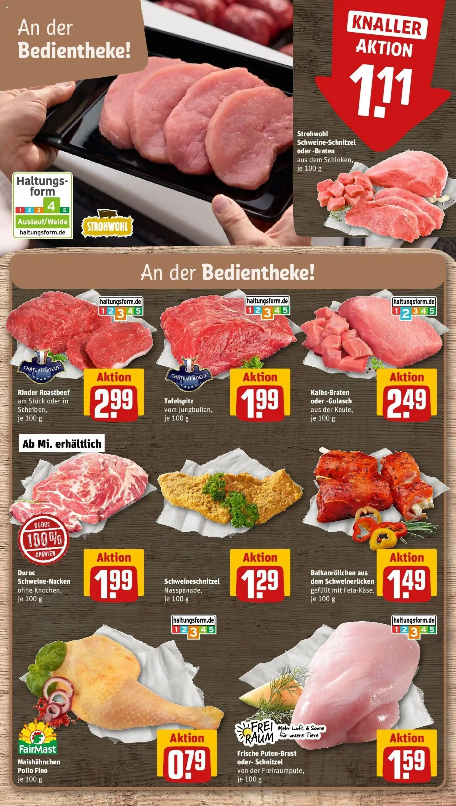 Rewe Prospekt Nörvenich – gültig ab 27.07.2026 | Seite: 8 | Produkte: Tafelspitz, Schweinenacken, Schnitzel, Schweinerucken