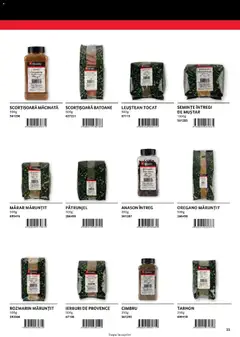 Ofertele Selgros valabile de la 01.08.2026 | Pagină: 33 | Produse: Pătrunjel, Mărar, Semințe, Muștar