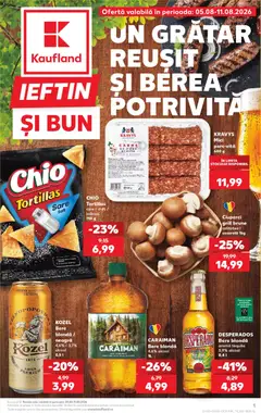 Ofertele Kaufland valabile de la 05.08.2026