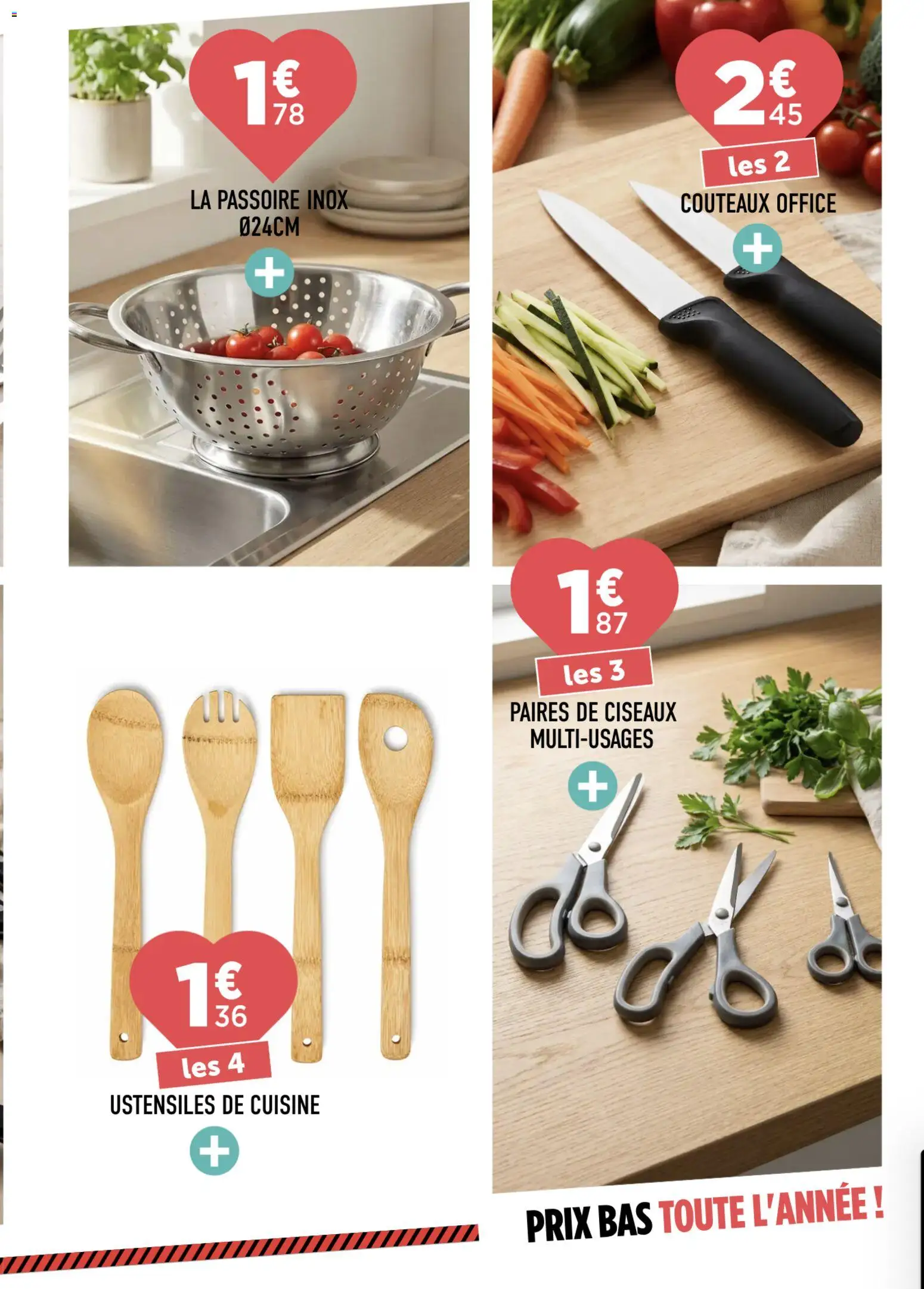 {H1} | Page: 9 | Produits: Couteaux, Passoire, Ciseaux