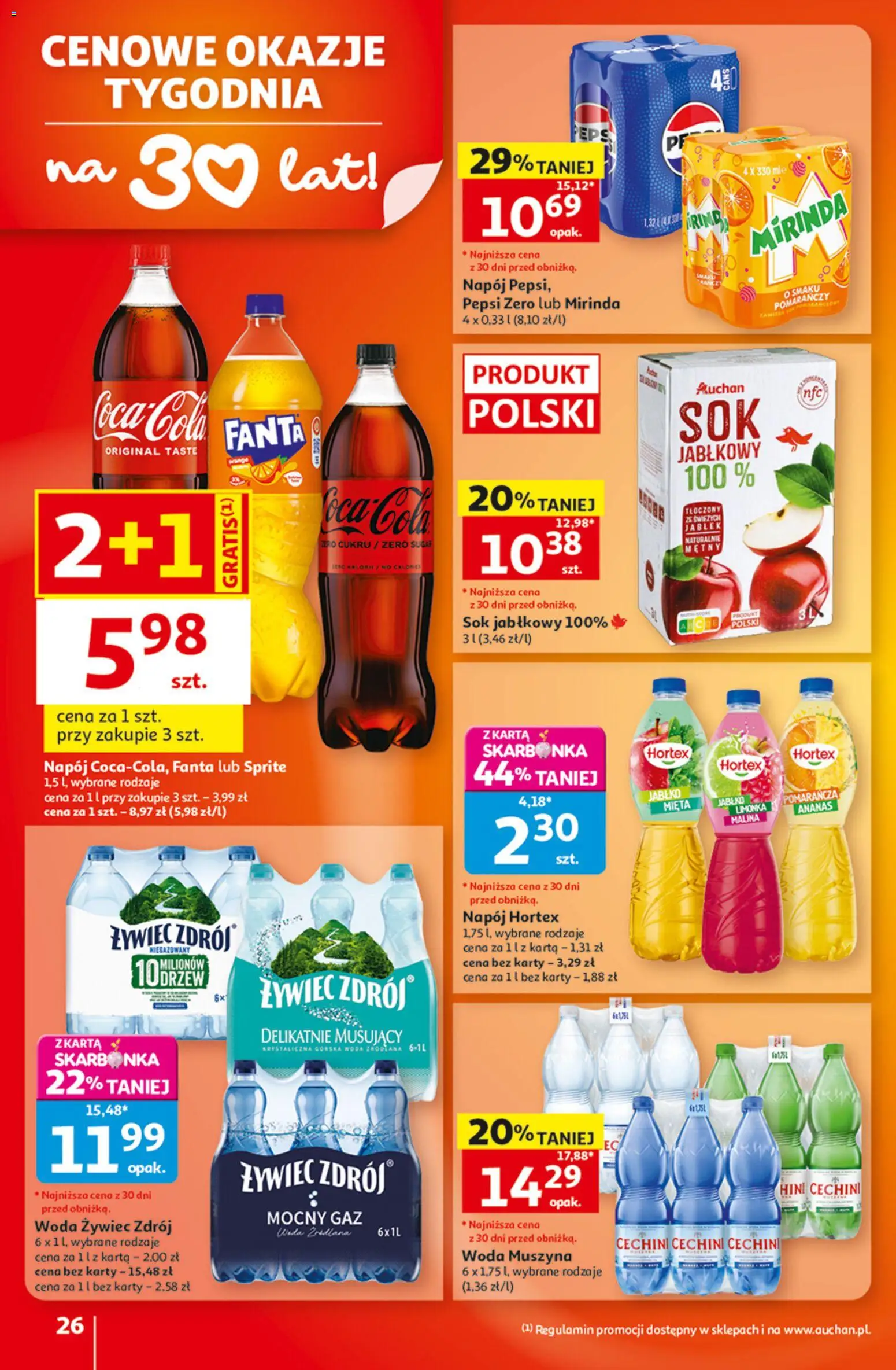 Auchan gazetka - 30 Lat Hipermarket od 17.09.2026 | Strona: 26