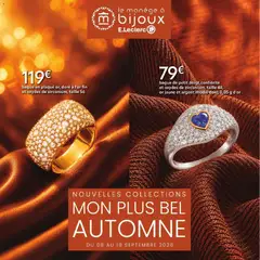 E.Leclerc - Prévisualisation de E.Leclerc Bijoux, mon bel automne valide à partir de 08/09/2026
