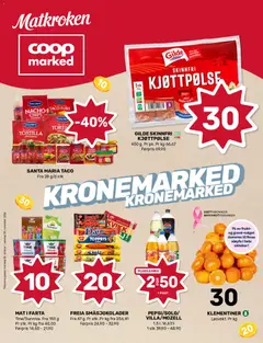 Forhåndsvisning av Coop Marked kundeavis gyldig fra 26/10/2026
