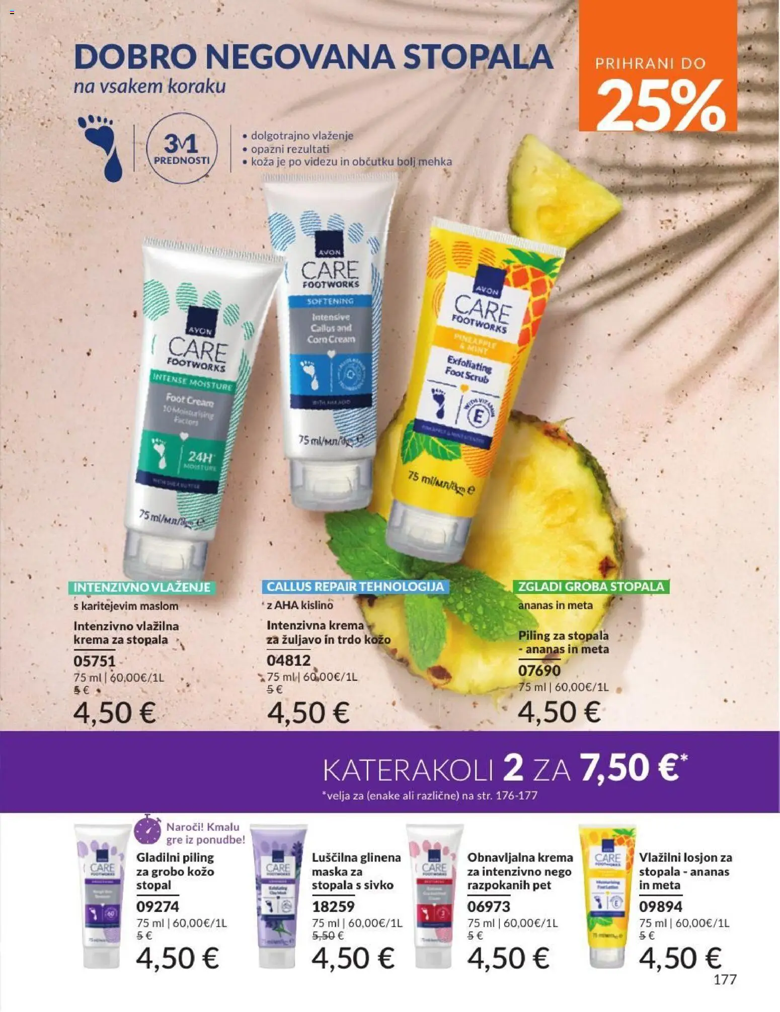 Novi Avon katalog ponudbe – veljaven od 30.06.2026 | Stran: 177 | Izdelki: Krema, Maska, Piling, Ananas