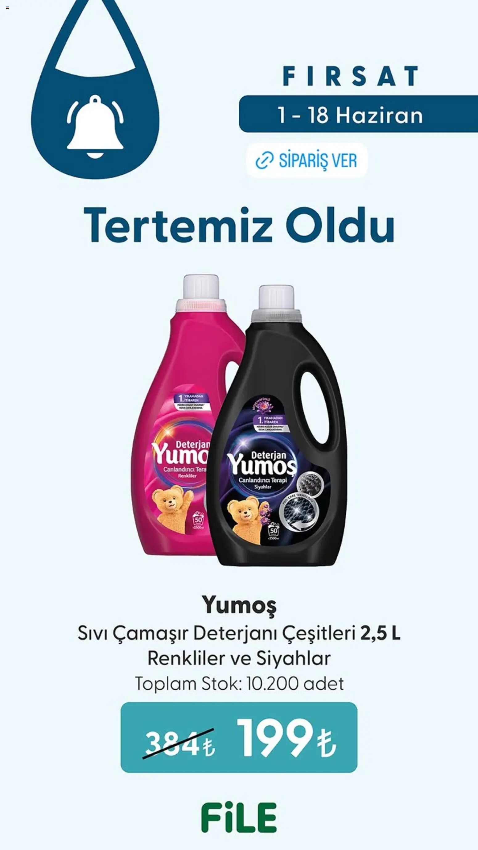 File Market İndirim - 01.06.2026 tarihinden itibaren geçerlidir | Sayfa: 2 | Ürünler: Çamaşır deterjanı, Deterjan