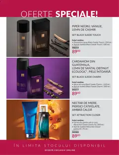 Ofertele Avon valabile de la 01.06.2026 | Pagină: 204 | Produse: Duș, Apă de toaletă, Apă, Piper