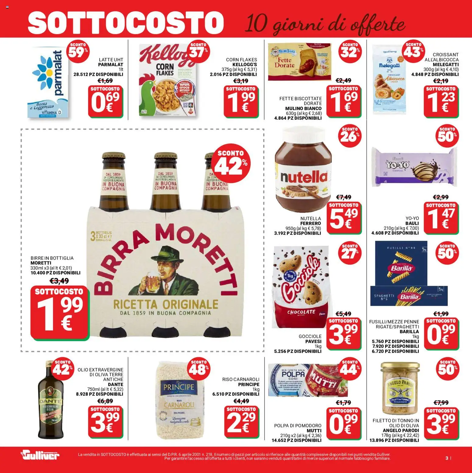 Volantino Gulliver del 07/07/2026 | Pagina: 3