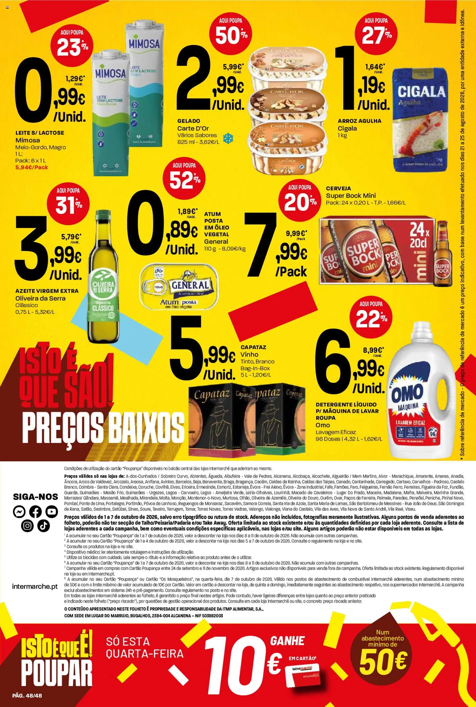 Intermarché folheto │ válido de 01/10/2026 | Página: 50