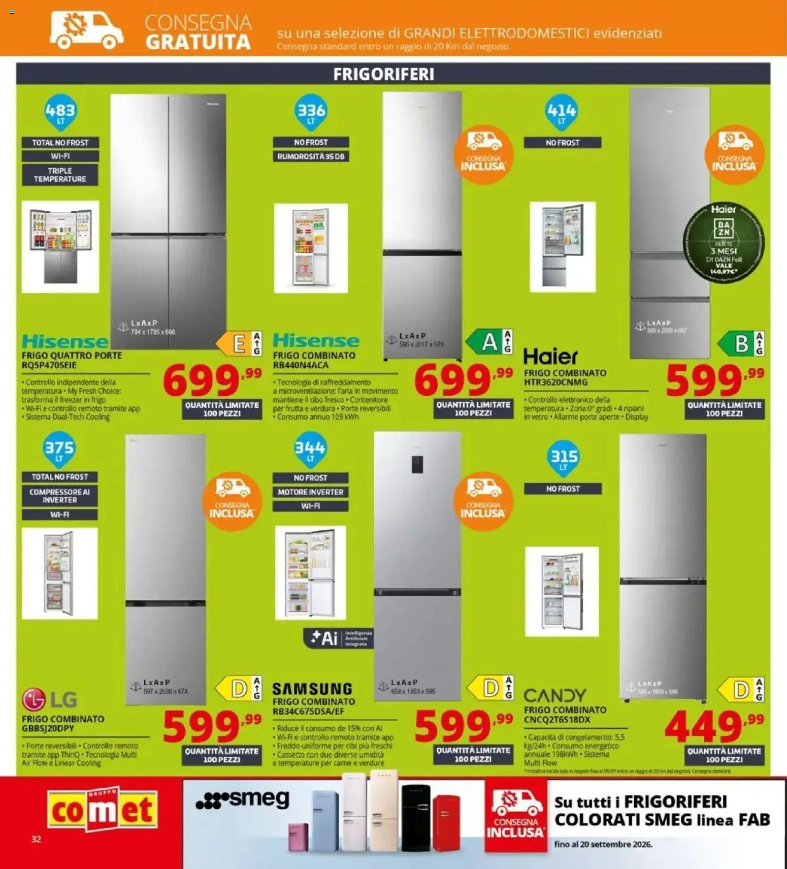 Nuovo Comet - Back to school dal 20/08/2026 > offerte anteprima 🛍️ | Pagina: 32 | Prodotti: Compressore, Verdure, Frutta, Samsung