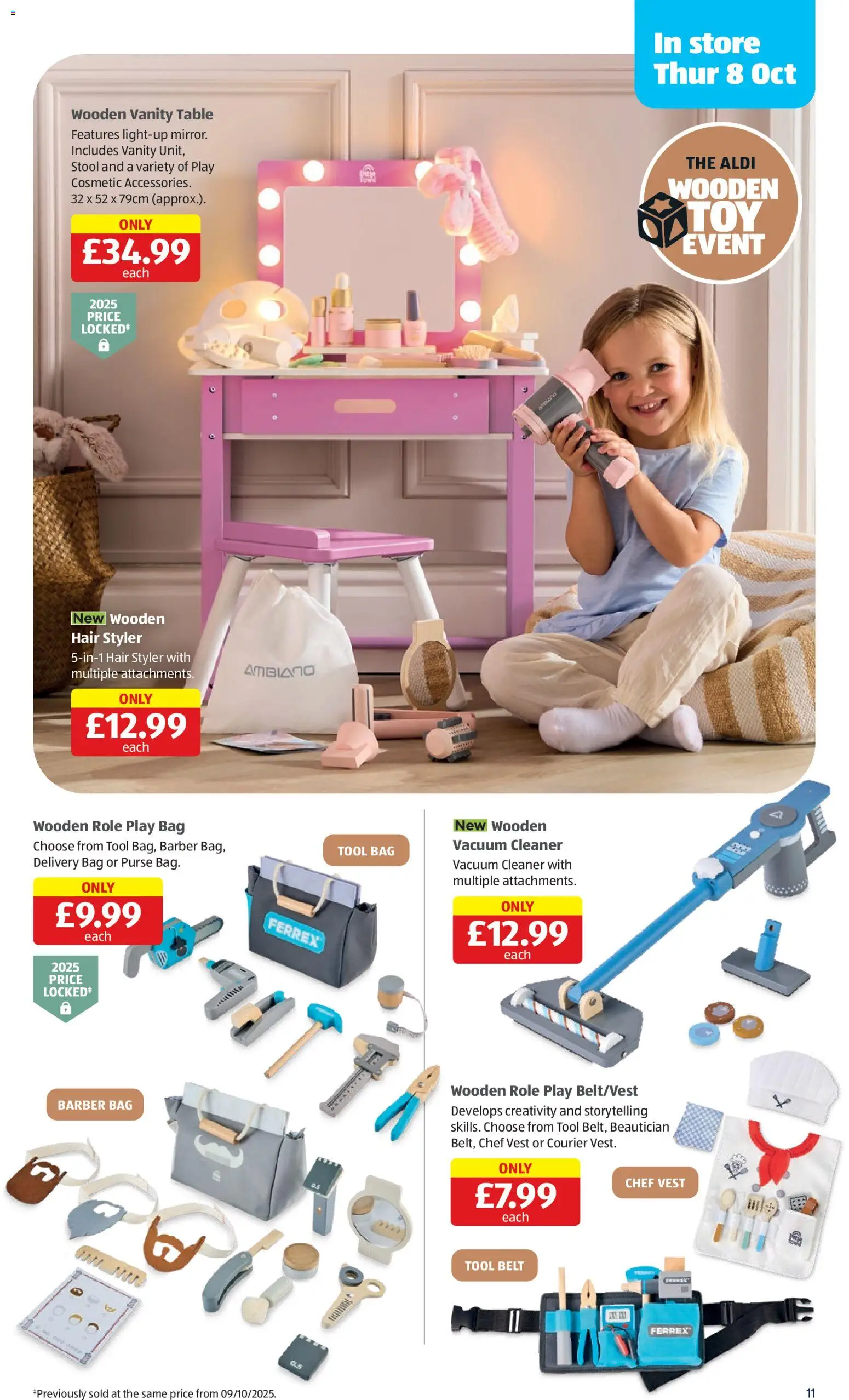 {H1} | Page: 11 | Products: Table, Belt, Bag, Vacuum cleaner