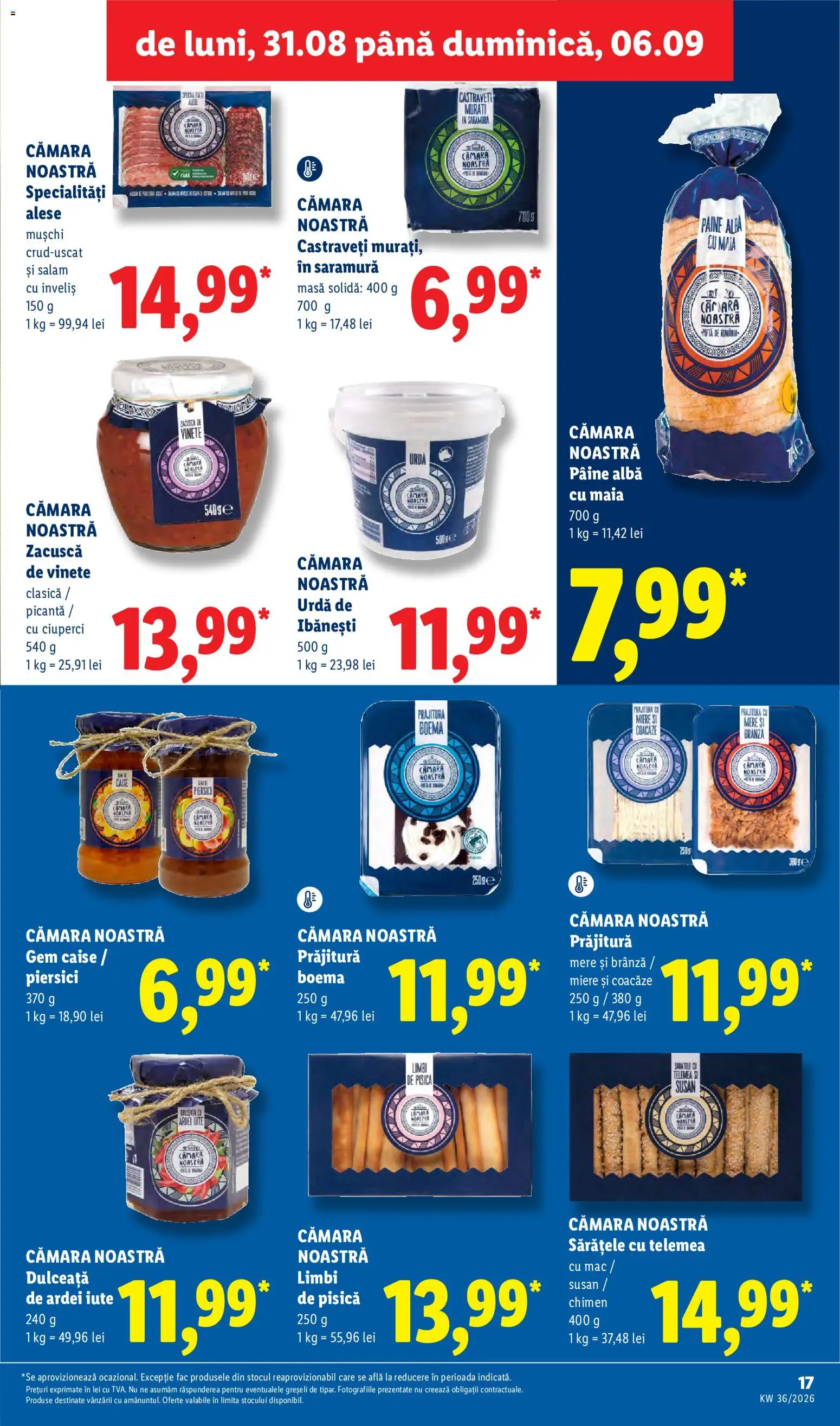 Noul catalog Lidl – valabil de la 31.08.2026 | Pagină: 17