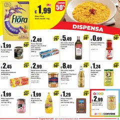 Anteprima del volantino Sì con Te volantino valido a partire dal 10/09/2026 | Pagina: 15 | Prodotti: Olio di semi, Carciofi, Tonno, Penne