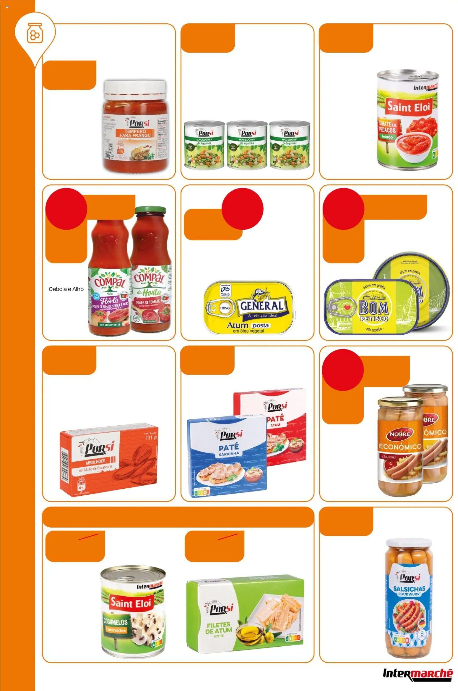 Intermarché folheto │ válido de 28.05.2026 | Página: 28 | Produtos: Azeite, Cebola, Óleo, Cogumelos