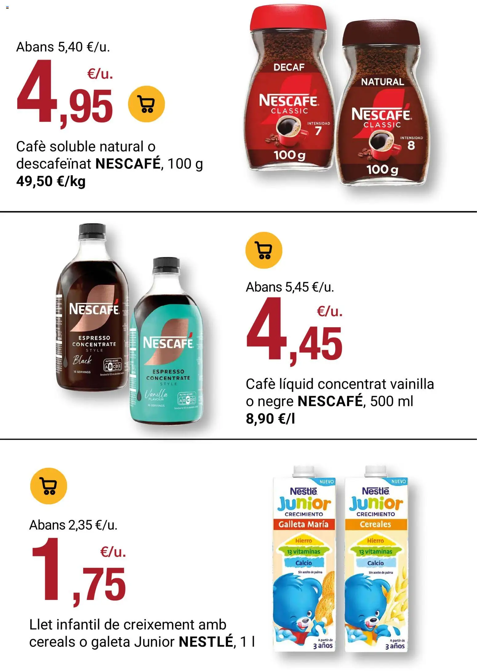 Bonpreu folleto │ válido desde el 25/08/2026 | Página: 97 | Productos: Aceite, Café, Cereales, Vainilla