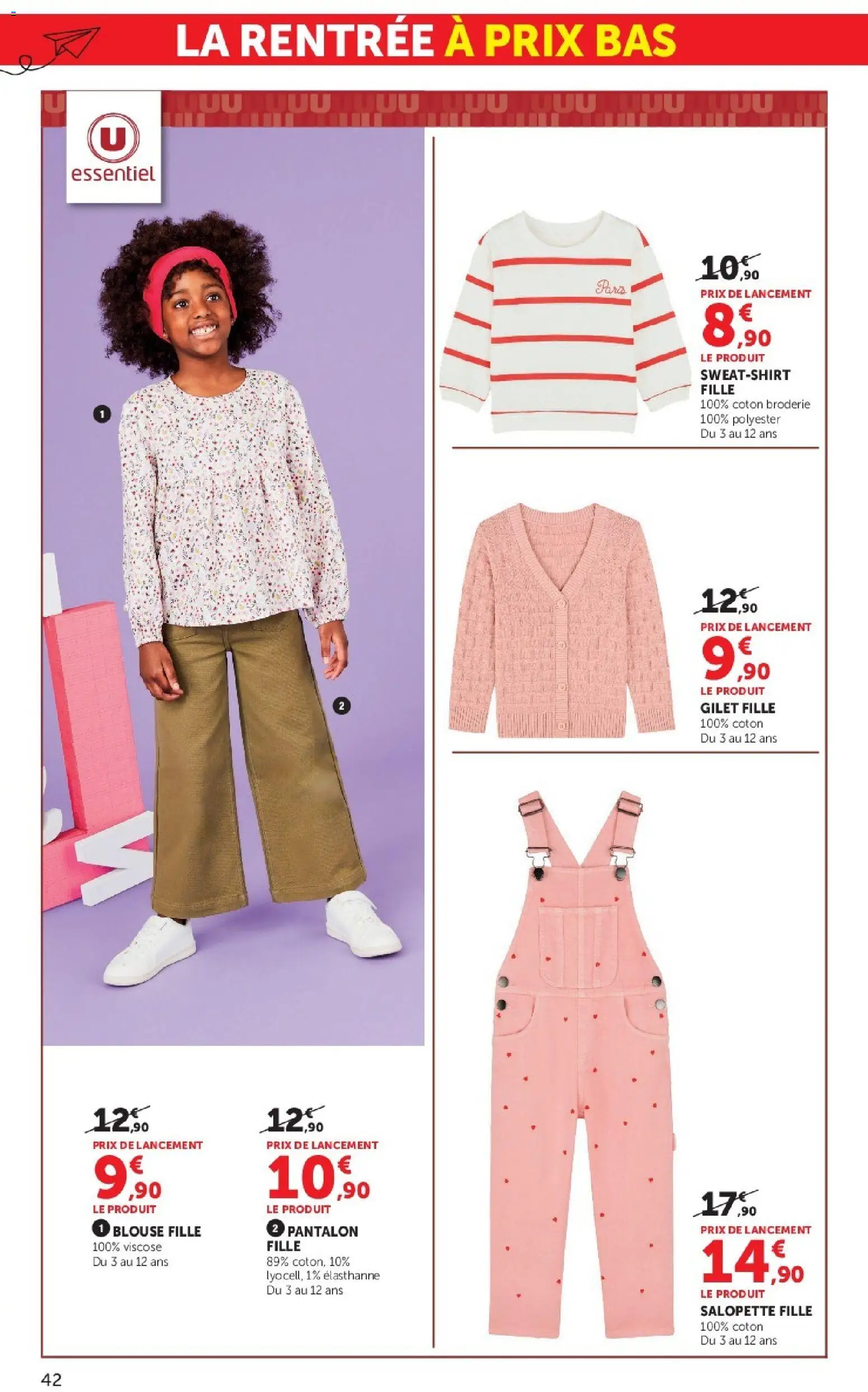 {H1} | Page: 42 | Produits: Salopette, Gilet, Pantalon, Blouse