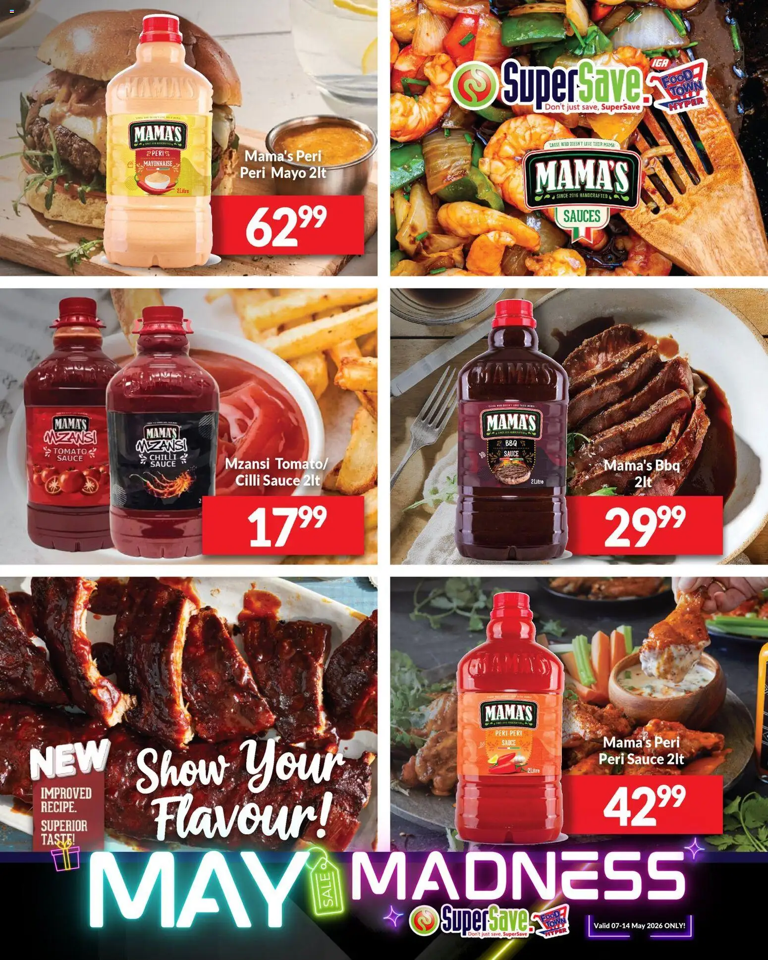 New Super Save catalogue – valid from 07.05.2026 | Page: 24 | Products: Sauces, Mayonnaise, Sauce