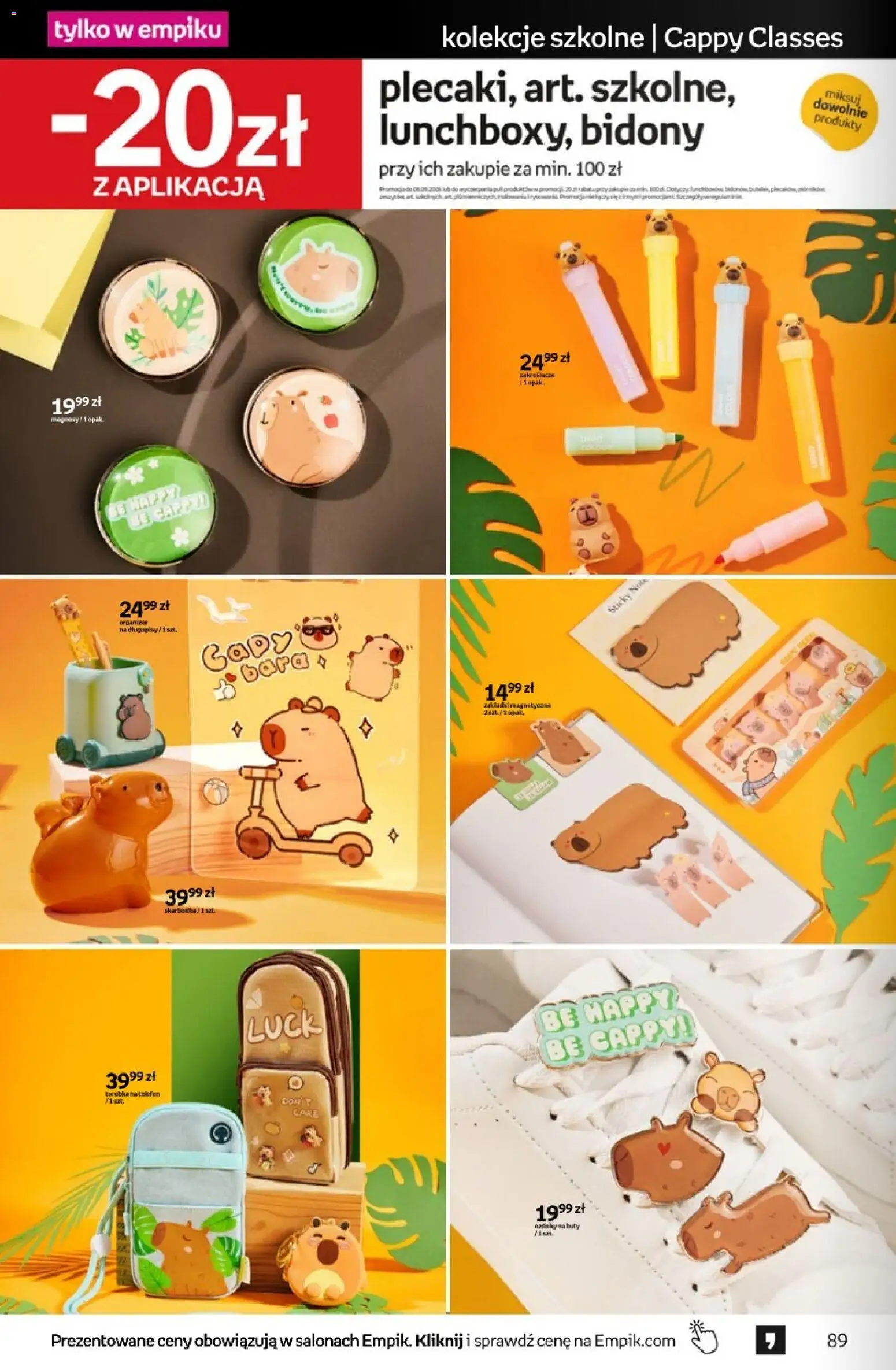 Empik promocje - Tom kultury Zabawki od 26.08.2026 | Strona: 30 | Produkty: Telefon, Buty, Torebka