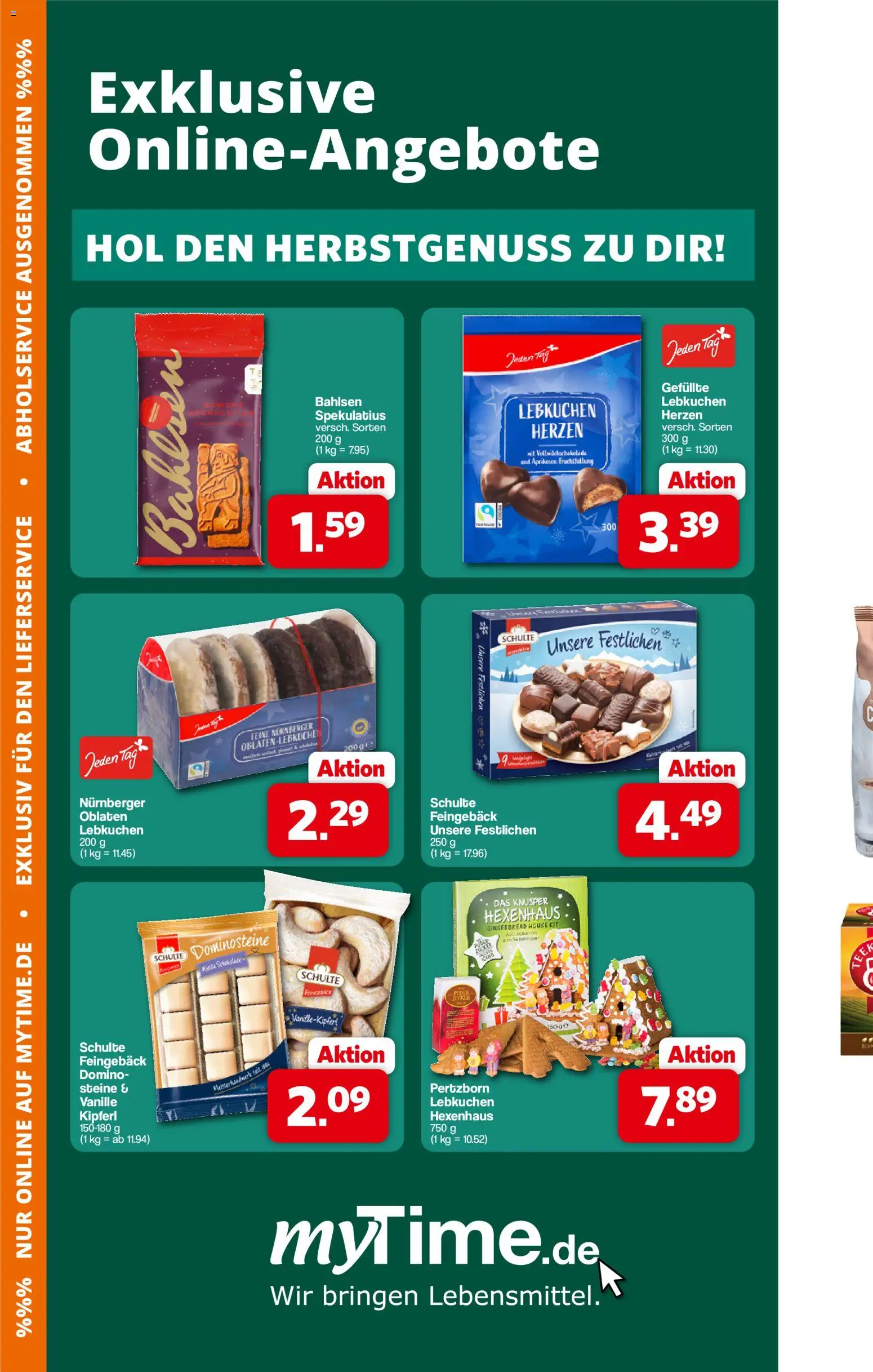 Famila Nordwest myTime – gültig ab 03.10.2026 | Seite: 1 | Produkte: Schokolade, Puder, Vanille