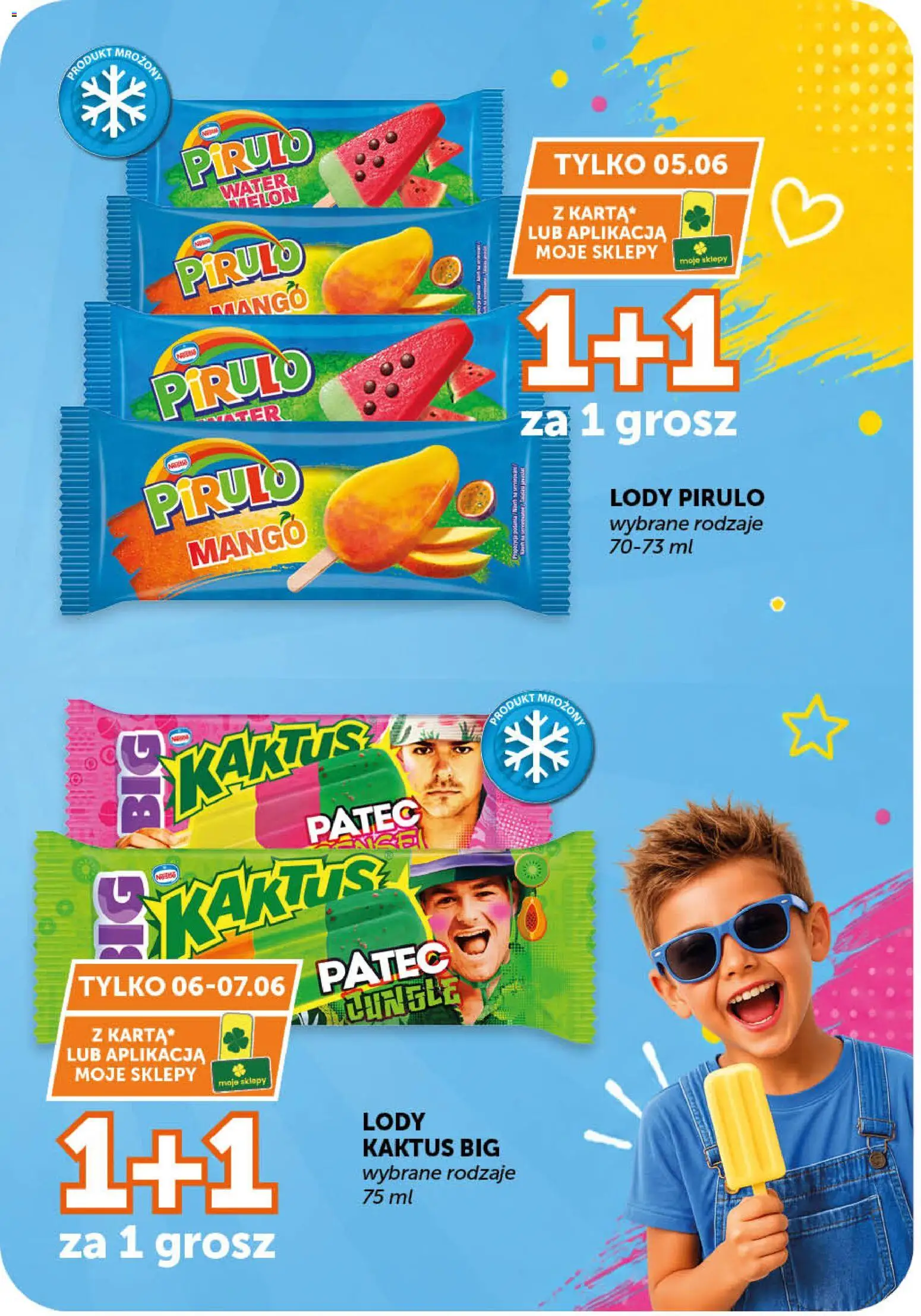 Groszek gazetka od 28.05.2026 | Strona: 12 | Produkty: Mango, Lody Kaktus, Lody