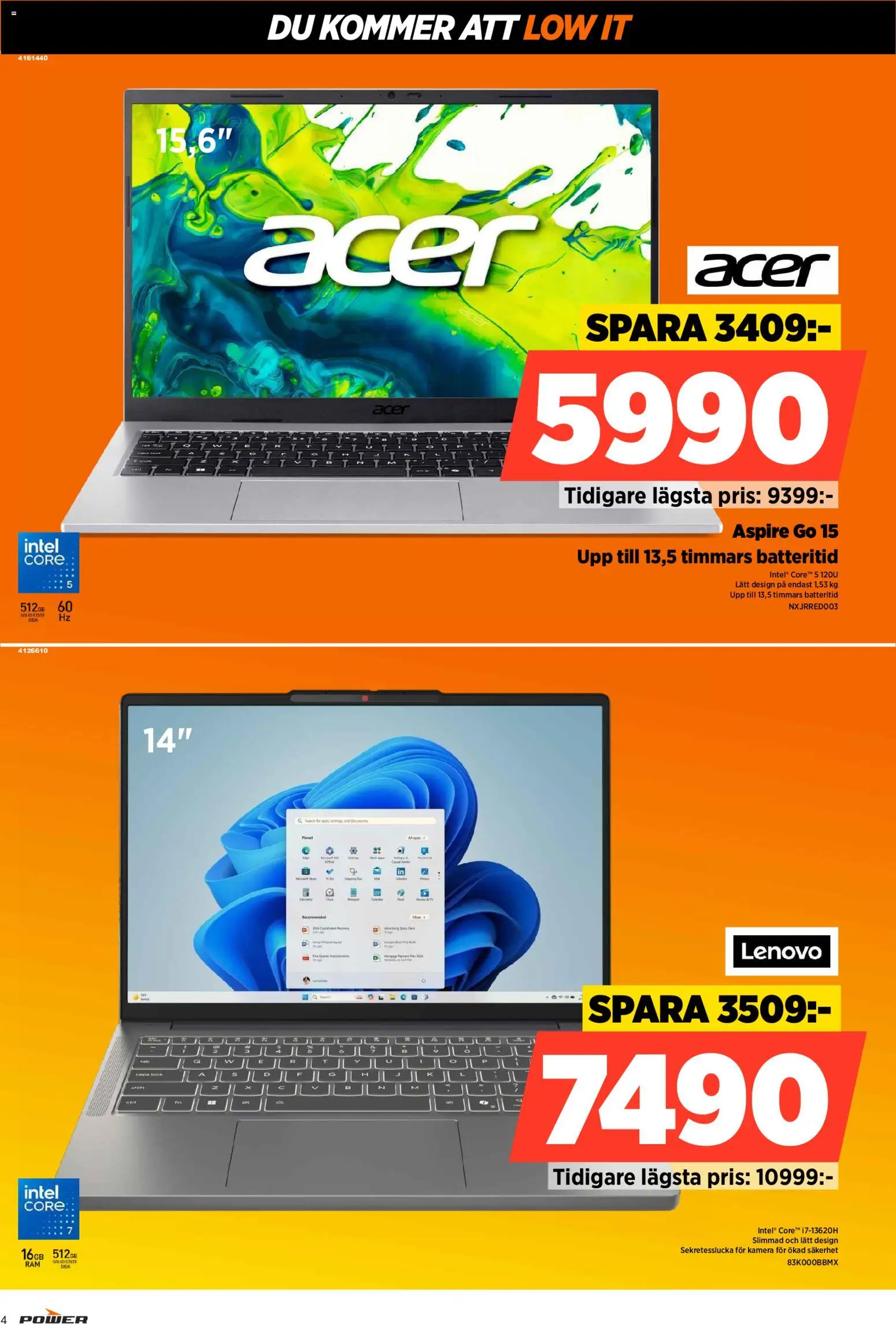 Power reklamblad aktuell från 08.06.2026 | Sida: 4 | Produkter: Kamera