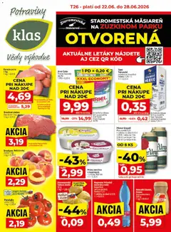 Klas leták platný od 22.06.2026
