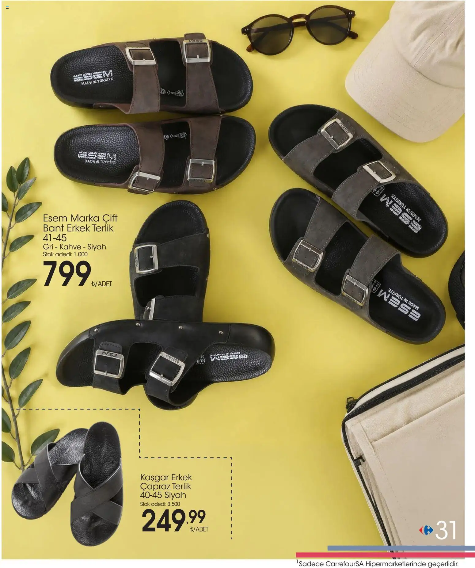 CarrefourSA - Katalog Bu yaz doğruca - 01 Temmuz 2026 tarihinden itibaren geçerlidir | Sayfa: 30 | Ürünler: Kahve, Terlik, Bant