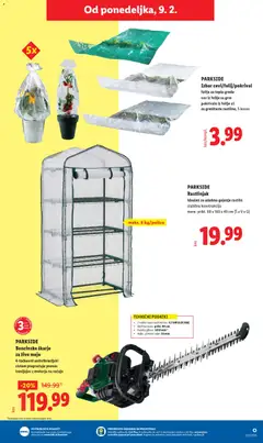 Lidl katalog akcije – veljaven od 20.04.2026 | Stran: 3 | Izdelki: Škarje za živo mejo, Folija