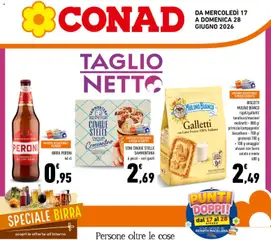 Anteprima del volantino Conad volantino Campania valido a partire dal 17.06.2026