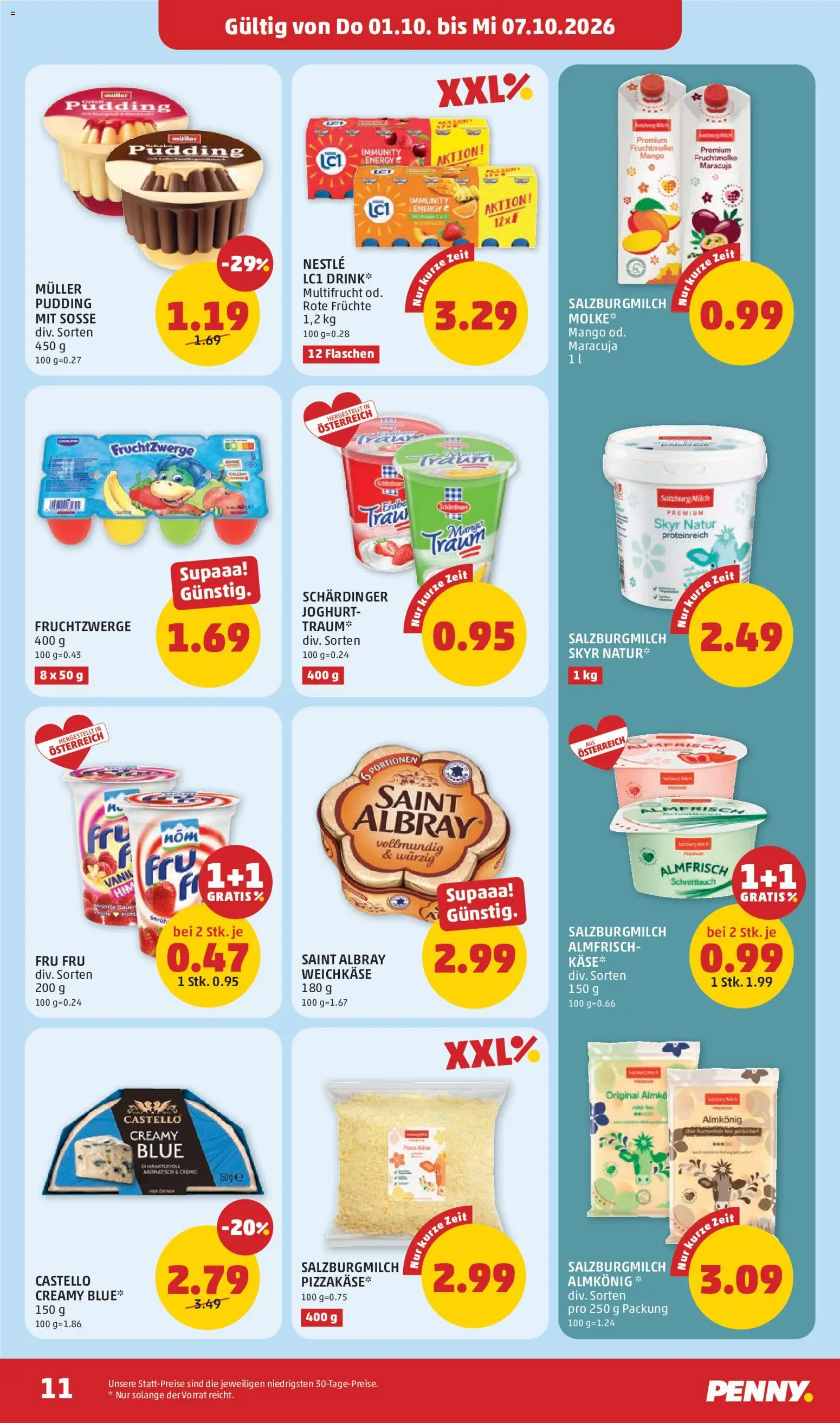 Penny Markt - Flugblatt gültig ab 01.10.2026 | Seite: 11
