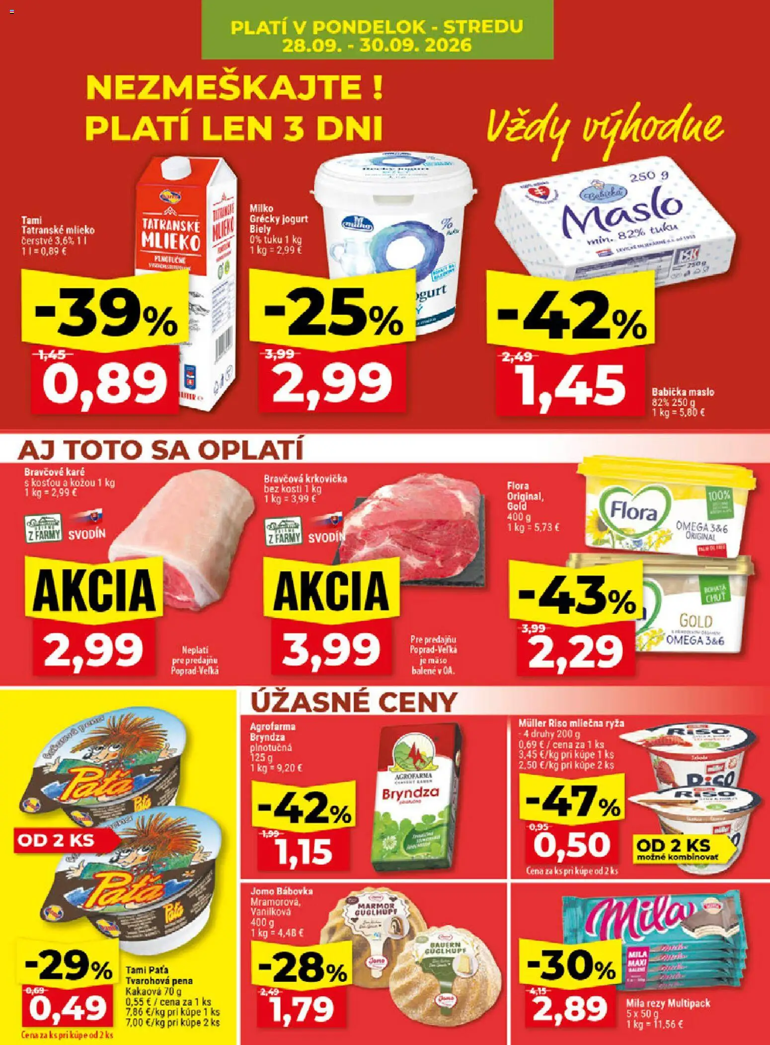 Nové Klas akcie – leták je platný od 28.09.2026 | Strana: 4