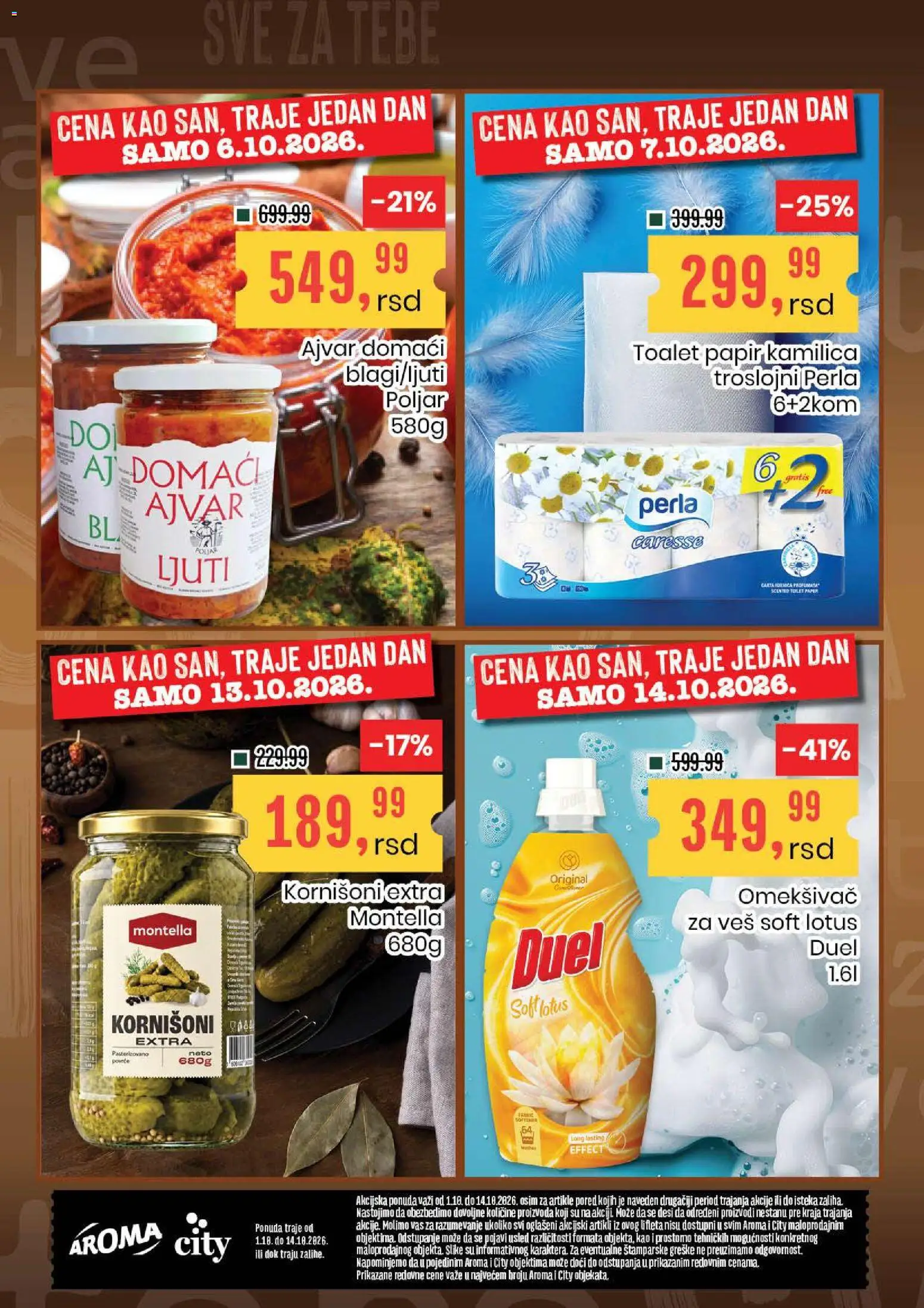 Aroma Market katalog - važi od 01.10.2026 | Strana: 22