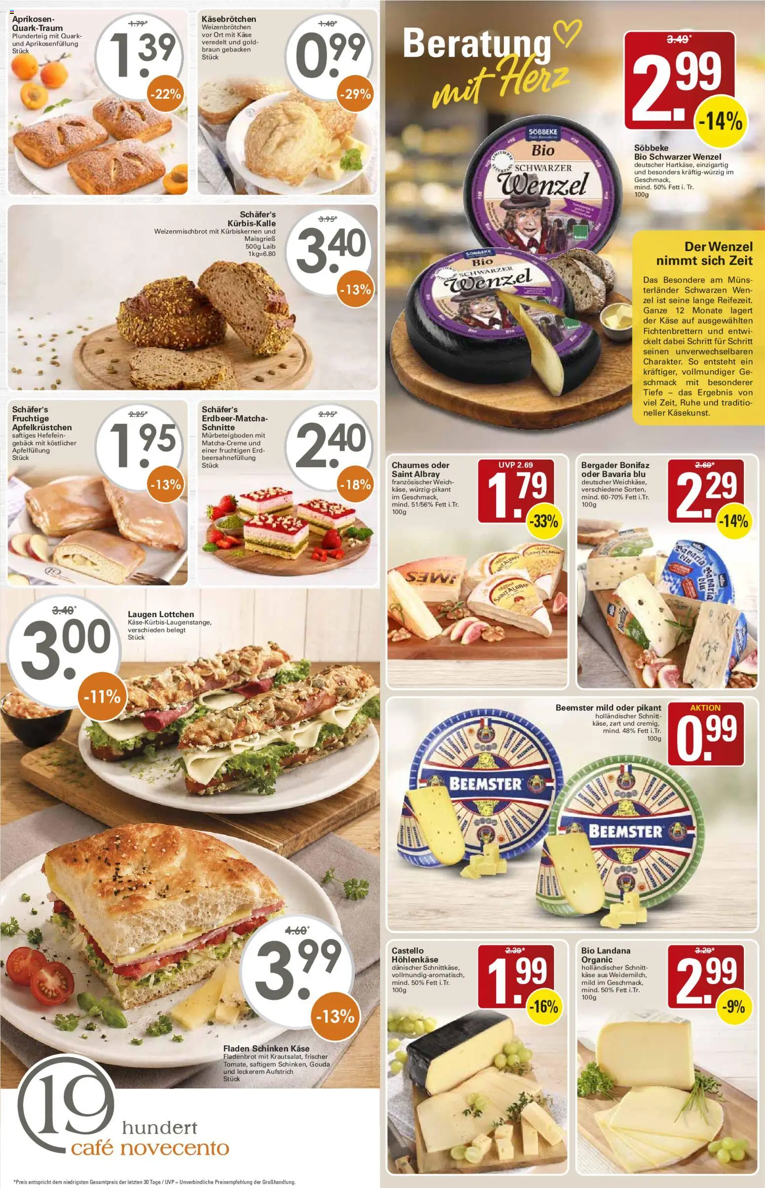 WEZ Prospekt – gültig ab 31.08.2026 | Seite: 6 | Produkte: Quark, Käse, Gouda, Schinken