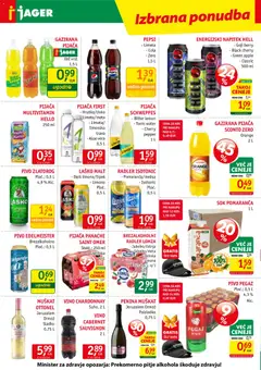Jager katalog akcije – veljaven od 02.09.2026 | Stran: 12 | Izdelki: Penina, Pivo, Limona, Kapa