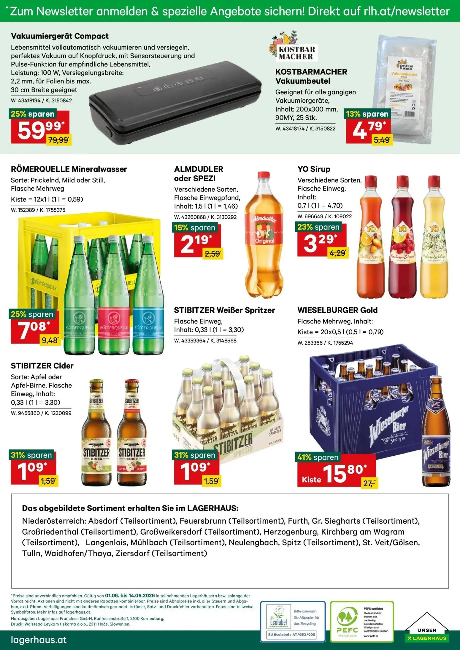 Lagerhaus - Wochen Angebote gültig ab 31.05.2026 | Seite: 6