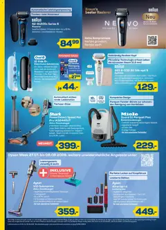 Euronics Prospekt ab 29.07.2026 gültig | Seite: 4 | Produkte: Miele, Staubsauger, Epilierer, Elektrische zahnbürste