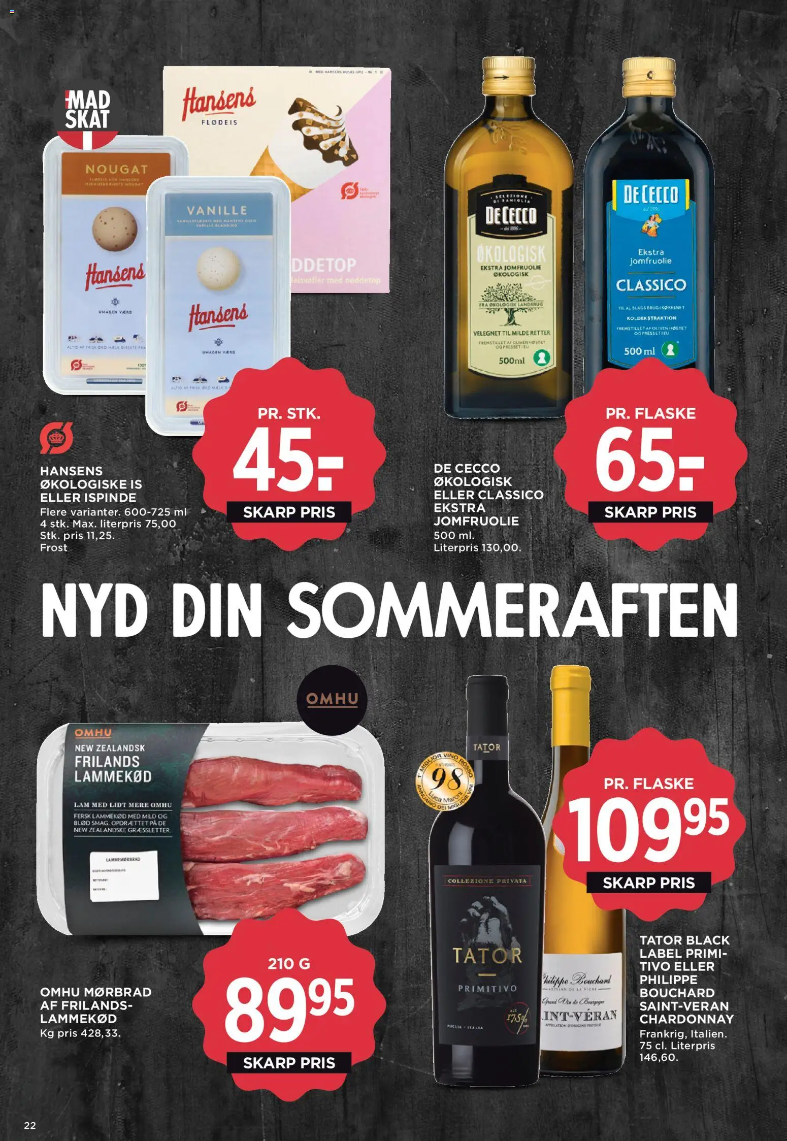 Meny tilbudsavis – gyldig fra 26/06/2026 | Side: 23 | Produkter: Mælk, Is, Oliven, Nougat