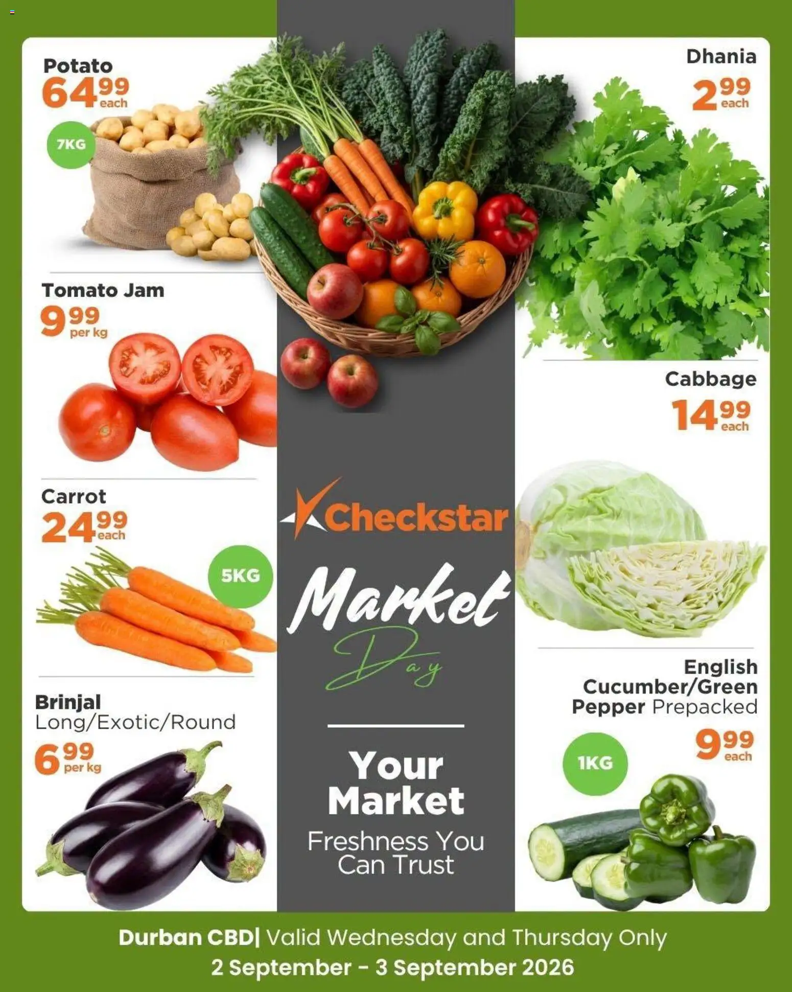 New Check Star catalogue – valid from 02/09/2026 | Page: 1 | Products: Jam, Pepper, Peach