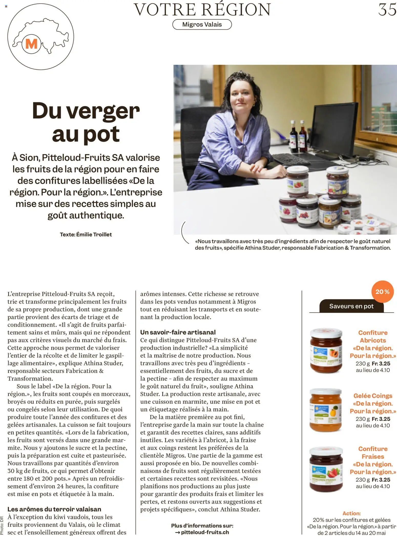 Migros aktionen Magazine FR – gültig ab 13.05.2026 | Seite: 35